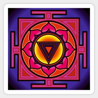 KALI Yuga Yantra (13) Sticker